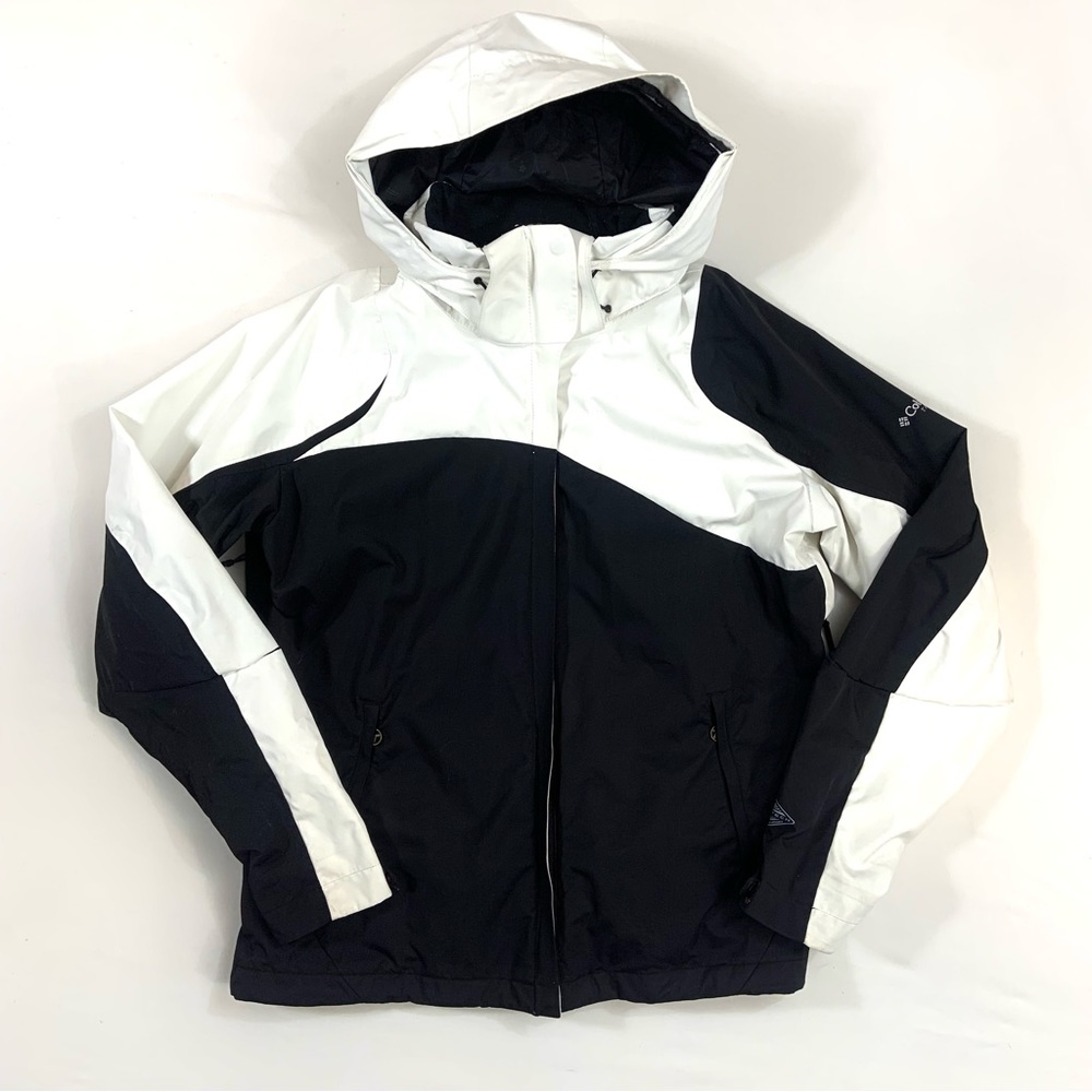 Columbia Black and White Ski Jacket